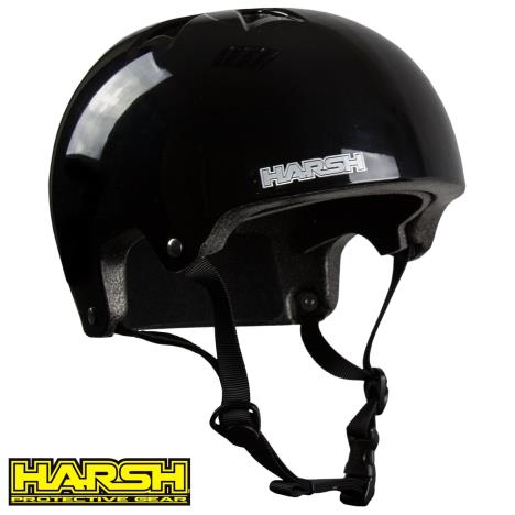 Harsh PRO EPS Helmet - Gloss Black £30.00